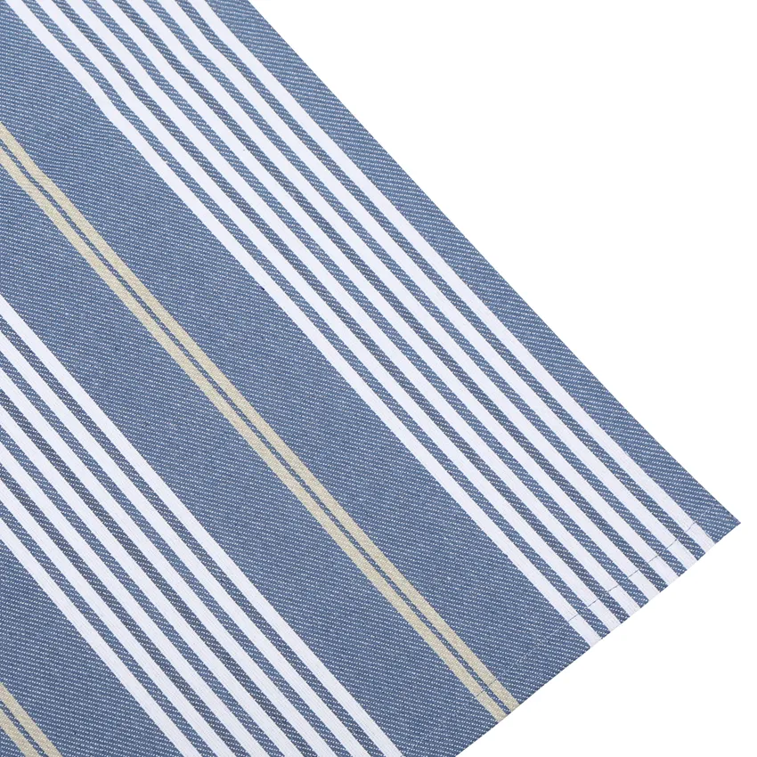 Recycled Curtain Panel 2-pack Hampus, Grey Blue/Linen