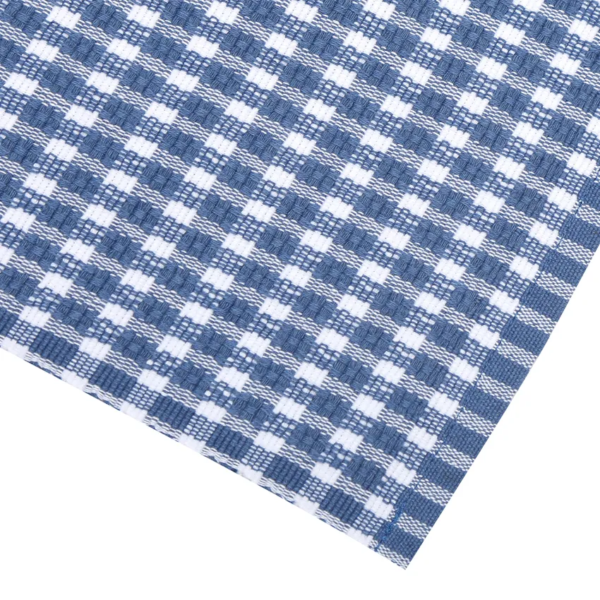 Recycled Placemat 2-pack Cleo, Grey Blue/White