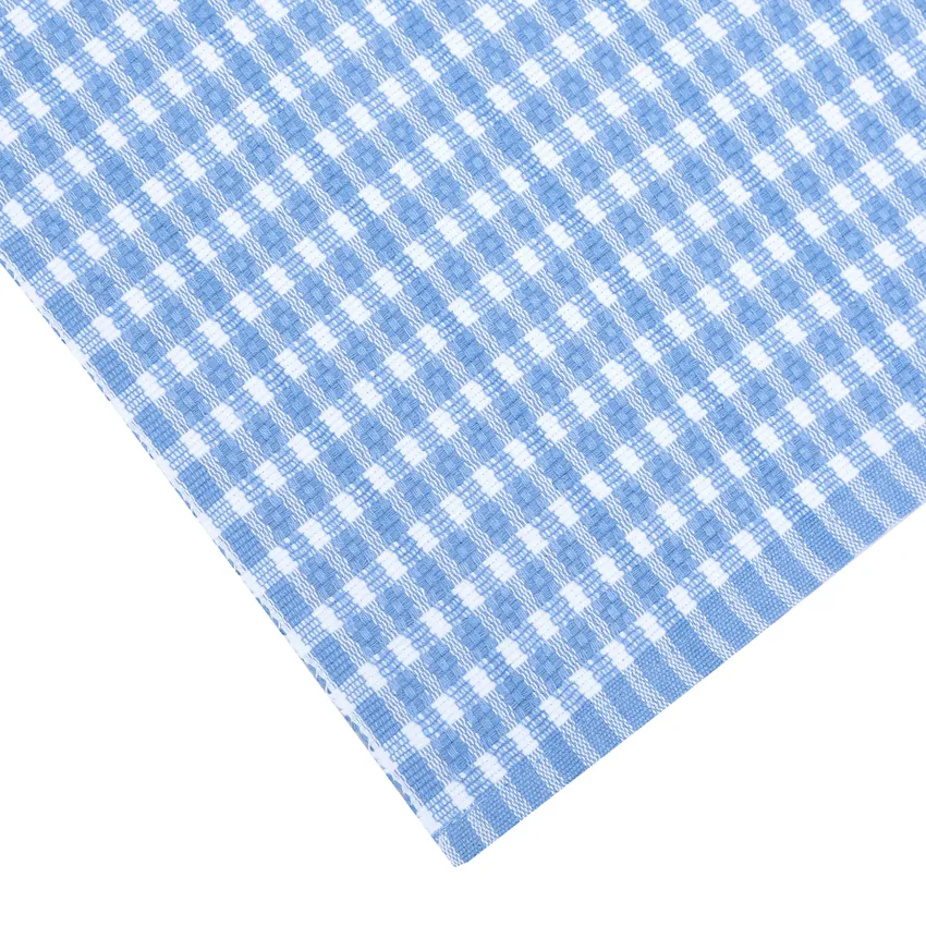 Recycled Placemat 2-pack Cleo, Light Blue/White