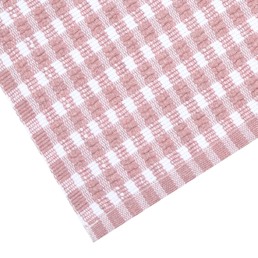 Recycled Placemat 2-pack Cleo, Light Pink/White