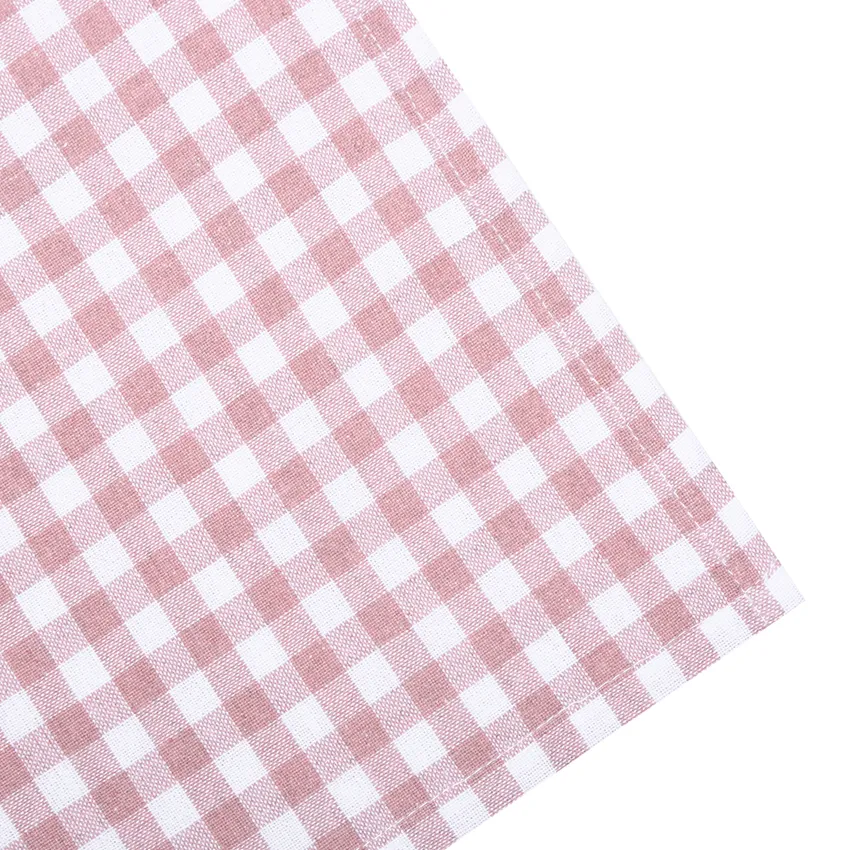 Recycled Tea Towel Recycling, 4-assorted, Light Pink/White