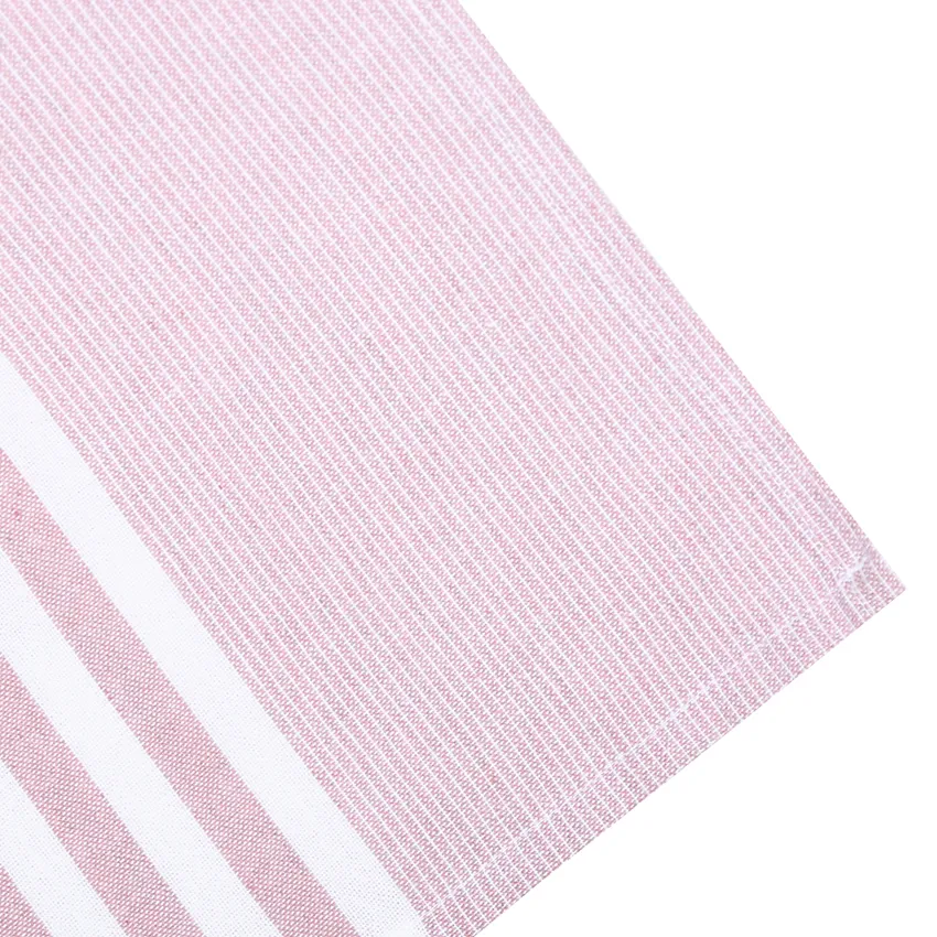 Recycled Tea Towel Recycling, 4-assorted, Light Pink/White