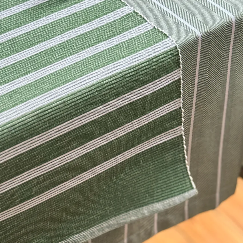 Recycled Table Runner Sigrid, Green