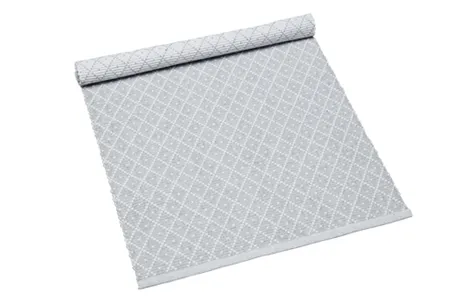 Recycled Placemat 2-pack Ella, Light Grey/White