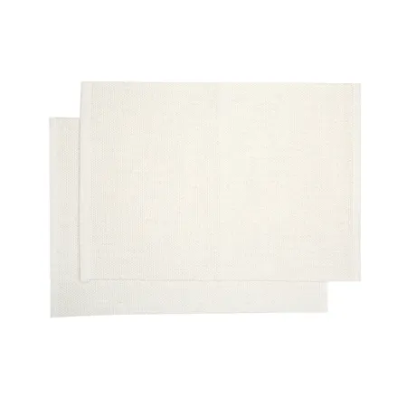 Recycled Placemat 2-pack Kalle, Ecru/White