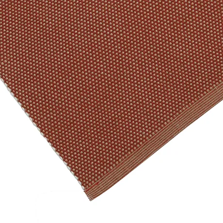 Recycled Placemat 2-pack Kalle, Rust/Beige 